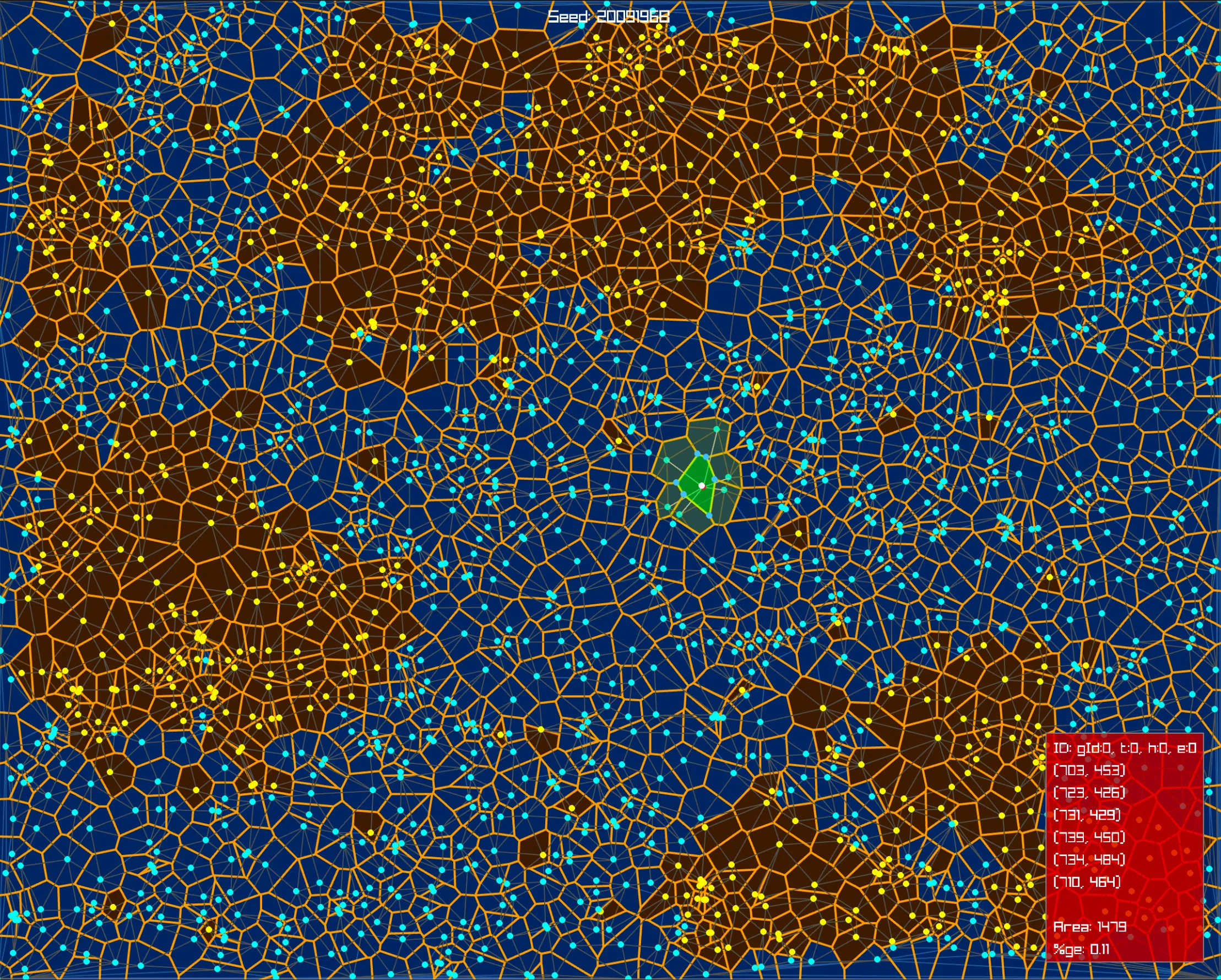 Basic Voronoi Graph